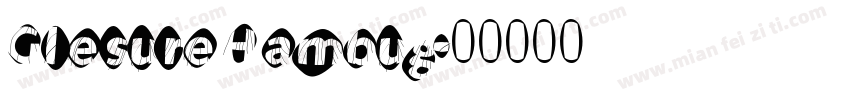 Glesure Hambug字体转换